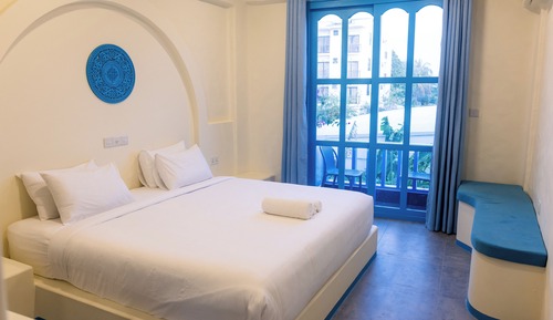 Deluxe Double Room, Balcony, City View