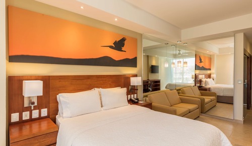 Room, 1 Queen Bed with Sofa bed, Refrigerator, Ocean View
