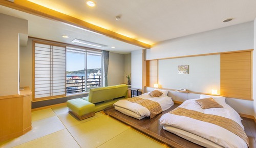 Japanese or Japanese-Western Room, Ocean View, South Building (Restaurant Dinner)