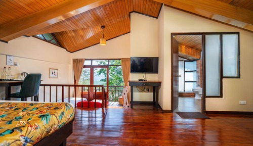 Chalet with Private Balcony