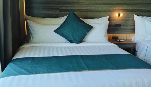 Deluxe Twin Room, Patio, Beach View