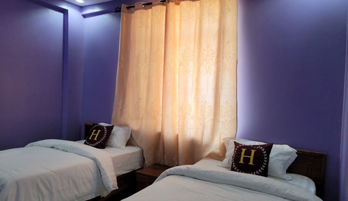 Twin Room, Garden View