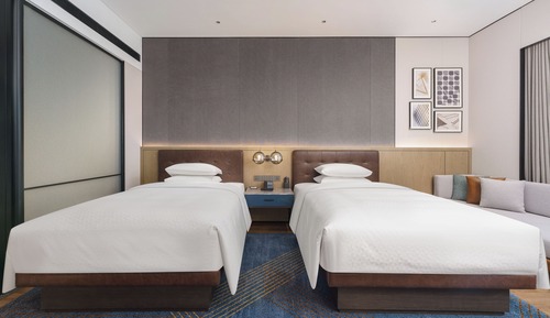 Premium Room, 2 Double Beds, Sea View