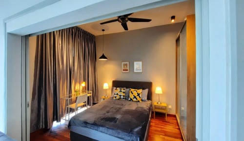 Superior Studio, 1 Queen Bed, Kitchen, City View