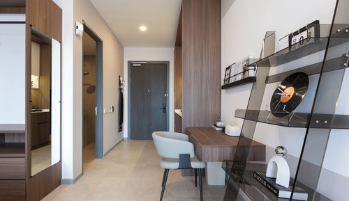 Deluxe Studio, 1 King Bed, City View