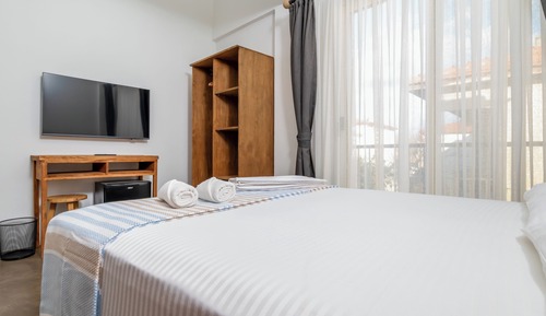 Deluxe Double Room, Balcony, City View