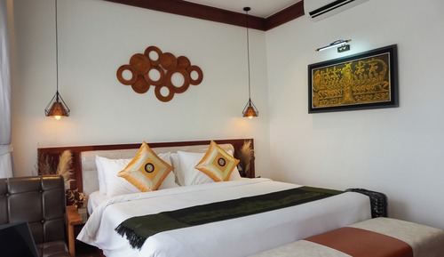 Deluxe Double Room, Balcony, Pool View