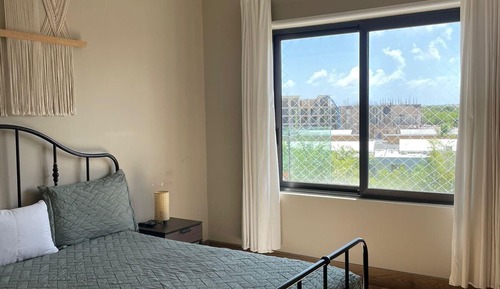 Apartment, 1 King Bed with Sofa bed, Pool Access, Pool View (The Lofts E401)