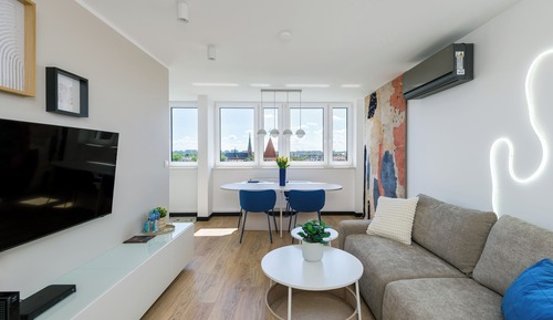 Comfort Apartment, City View
