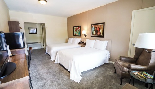 Standard Double Room, 2 Queen Beds, Mountain View