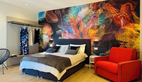 Double or Twin Room, Balcony, Partial Sea View