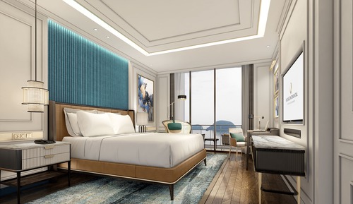 Classic Room, 1 King Bed, Accessible, Bay View (Halong Bay)