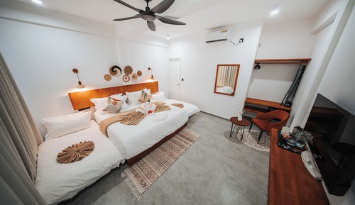 Family Double or Twin Room, Private Bathroom