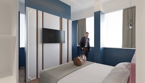 Junior Double or Twin Room, City View