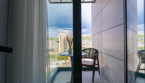 Comfort Studio, Balcony, Mountain View