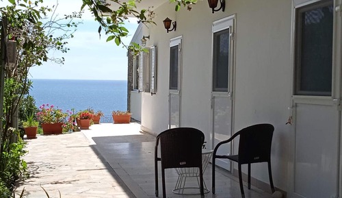 Double or Twin Room, Terrace, Garden View