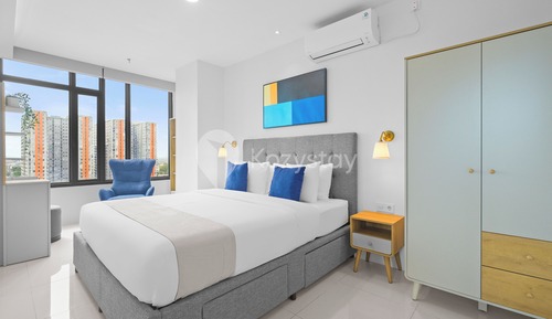 Apartment, 2 Bedrooms, City View