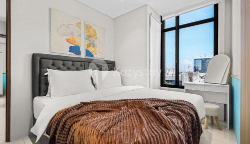 Apartment, 2 Bedrooms, City View