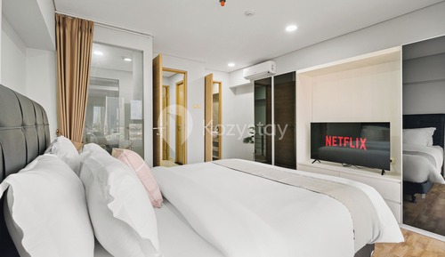 Apartment, 2 Bedrooms, City View