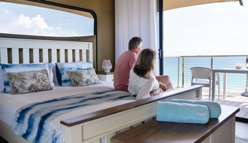 Deluxe Bungalow, Balcony, Beach View