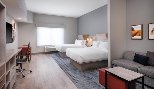 Suite, 2 Queen Beds, Non Smoking, Kitchenette (Shower Only)