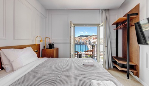 Luxury Double or Twin Room, 1 Queen Bed, Balcony, Sea View