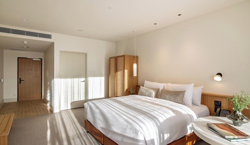Standard Room, 1 King Bed, Mobility Accessible, Pool View