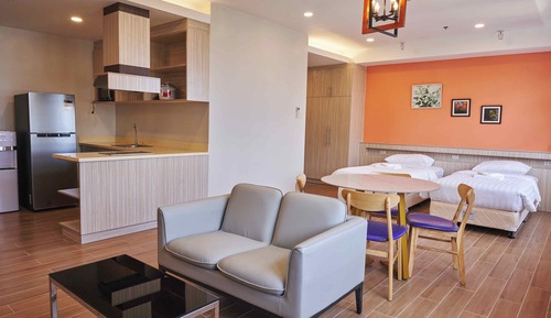 Deluxe Studio, 2 Twin Beds