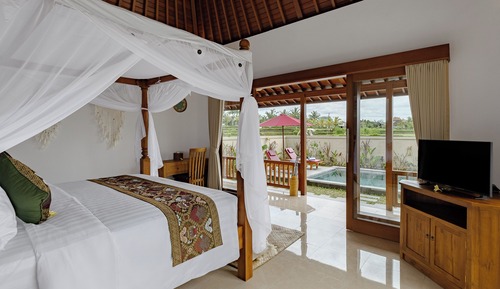 Villa, 1 Bedroom, Pool View