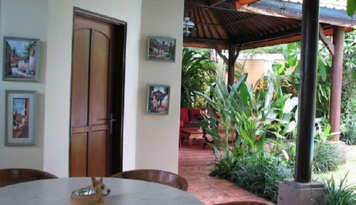 Superior Double Room, Men only, Patio, Pool View