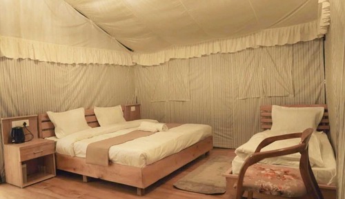 Family Tent, Patio, River View