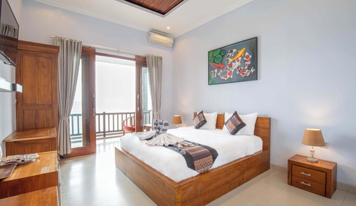 Deluxe Double Room, Balcony, Sea View