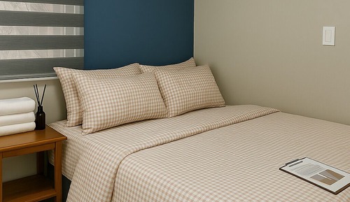 Basic Double Room, City View