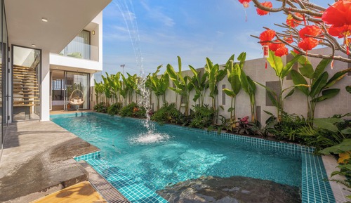 Deluxe Villa, 6 Bedrooms, Private Pool, Beachside
