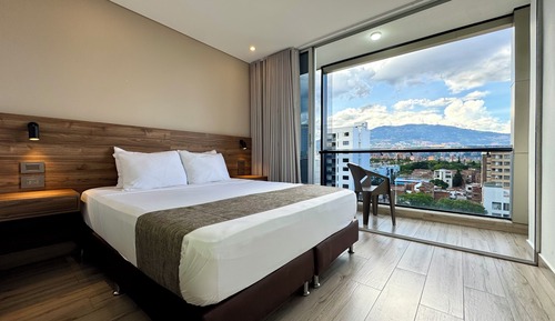 Deluxe Studio, 1 Bedroom, Balcony, City View