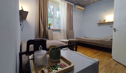 Double or Twin Room, 2 Twin Beds, Private Bathroom, Courtyard View