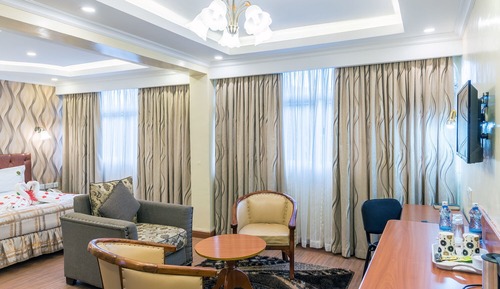 Superior Double Room, Private Bathroom, Hill View