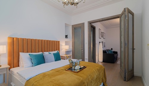 Comfort Apartment, 2 Bedrooms, Balcony, City View