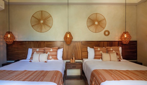 Family Quadruple Room, 2 Double Beds, Air conditioning