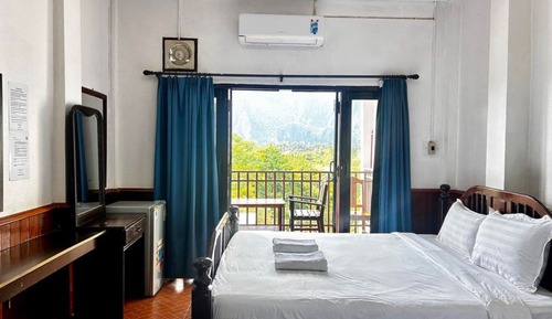 Deluxe Quadruple Room, Balcony, Mountain View