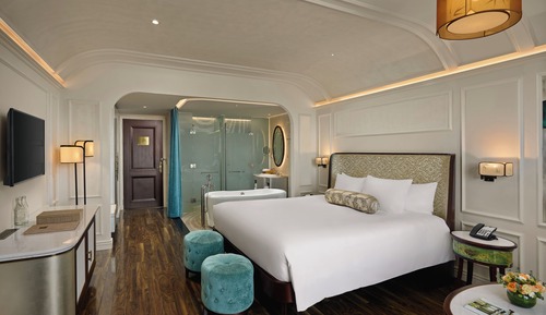 Grand Deluxe King with Balcony and River View