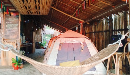 Basic Tent, Beach View