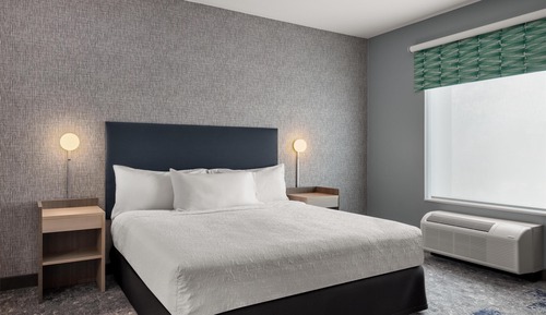 Suite, 1 King Bed, Accessible (Roll-In Shower)