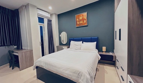 Double Room, Balcony, City View