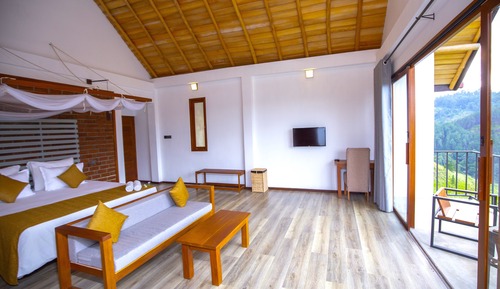 Romantic Double Room, 1 King Bed, Non Smoking, Mountain View