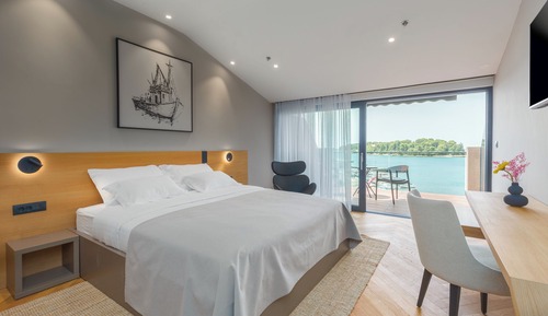 Deluxe Double Room, Balcony, Sea View