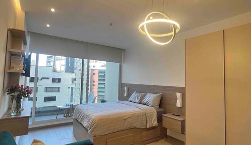 Business Studio Suite, 1 Double Bed with Sofa bed, City View, Tower