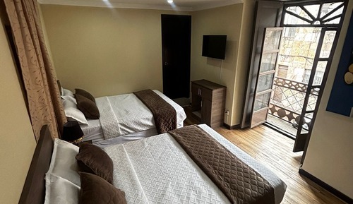 Deluxe Double Room, Balcony, City View