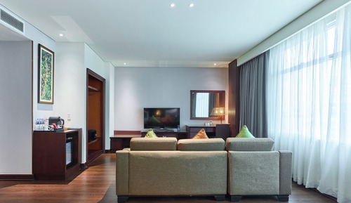 Family Room, City View