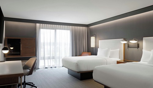 Premium Room, 2 Queen Beds (Mobility/Hearing Access, Roll-in Shwr)